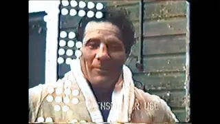 Rare Newsreel: Max Baer vs Tony Galento: Pompton Lakes, New Jersey, United States. 1940 in Color