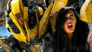 Bumblebee é The Twins aniquilam O Devastador | A Vingança dos Derrotados| Clip