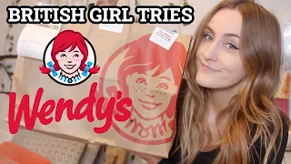 BRITISH GIRL TRIES WENDY'S FOR THE FIRST TIME