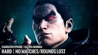 TEKKEN 8 | Kazuya Mishima | CHARACTER EPISODES | HARD | No Matches/Rounds Lost | 4K 60FPS