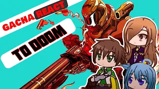 Different anime characters reacting to Doom Eternal | Compilation #2