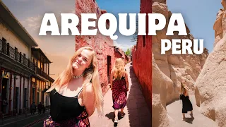 Arequipa 🇵🇪 Fun things to do & where to eat | Peru travel vlog