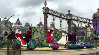 [4K] Disneyland Paris - Halloween 2015 - Villains show (Maleficent)