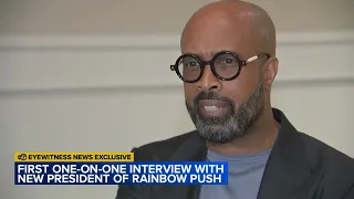 New Rainbow PUSH President Rev. Dr. Frederick Haynes III speaks exclusively with ABC7