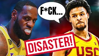 Lebron James To FORCE Lakers To Draft His Son Bronny After AWFUL Season! | This Would Be A DISASTER