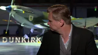 Clips and interviews with cast and crew of Dunkirk