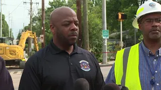 'Significant progress' made on one water main break in Atlanta, no timeline on when water would be r