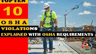 Top Ten OSHA Violations in 2019 | OSHA violations