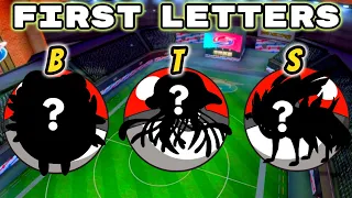 We Only Know The First Letter Of Our Starting Pokemon... Then We FIGHT!!