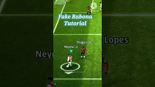 Fake rabona tutorial ✨ efootball 23 #shorts #rabona #efootball23 #pes23 #pestutorial #neymar #fyp