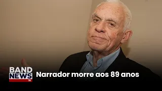 Narrador Silvio Luiz morre aos 89 anos em São Paulo | BandNewsTV