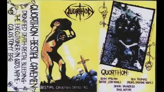 QUORTHON (NEW ZEALAND)-  Bestial Caveman Demo 1992 [FULL DEMO]