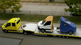 Mercedes-Benz Sprinter, chassis (crew cab) Sprinter vehicle transporter "Aluliner"