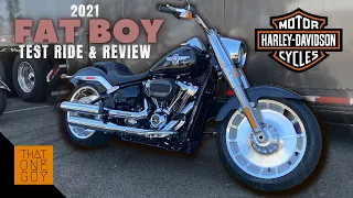 2021 Harley-Davidson Fat Boy Test Ride and Review | Iron Steed H-D Vacaville