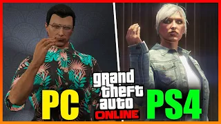 MOJE KONTO PC *3000h* vs KONTO PS4 *1000h* | GTA ONLINE