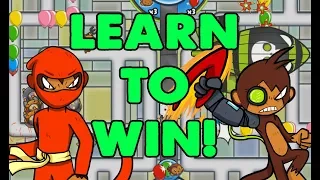 BEST BLOONS TD TUTORIAL EVER - Bloons TD Battles Learn To Win!