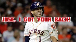 Carlos Correa says, "Jose was pissed when they involved him".