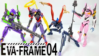 EVA-FRAME 04 "unboxing" EVANGELION Figure Japanese candy toys