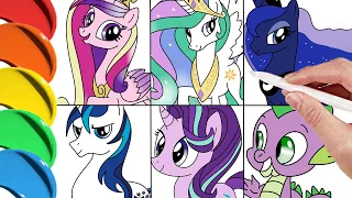 How To Draw My Little Pony2 - easy drawing, coloring