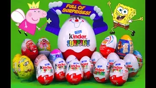 23 Kinder Surprise Eggs with Toys for kids:) BIG KINDERINO by TheSurpriseEggs #TheSurpriseEggs