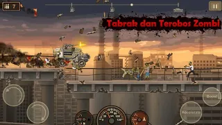 #GAME   || Earn to die 2 || membasmi zombie dengan mobil,tabrak dan lindas,awas ! Bensin habis