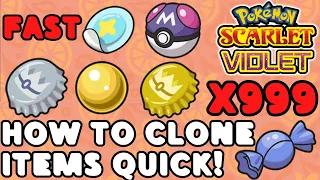 NEW FAST ITEM DUPE Glitch for Pokemon Scarlet and Violet