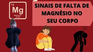 SINAIS DE FALTA DE MAGNÉSIO NO SEU CORPO | Qual o Melhor Magnésio Para o Seu Problema?