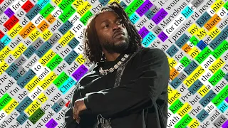 Kendrick Lamar, Look Over Your Shoulder | Rhyme Scheme Highlighted