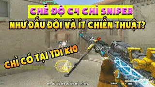 Bình luận Đột Kích - chế độ chỉ sniper - bắ.n như đấu đội - ít chiến thuật