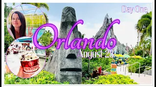 Our plans, Volcano Bay, Universal & Sickies | DAY 1 | Florida | August 23