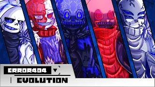 Error404!Sans Evolution [All Forms] | Canon / Fanon / Extra.