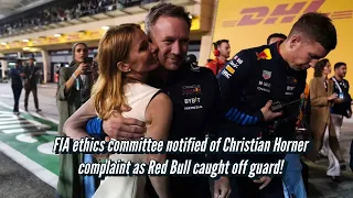 The FIA ethics committee notified of Christian Horner's complaint as Red Bull was caught off guard✅