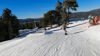 Big Bear Mountain Snow Summit Snowboarding Skyline Creek 12242022