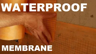 How to Install a Waterproofing Membrane in a Tile Shower