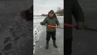 Пешня для зимней рыбалки "БАЛЕРИНКА"