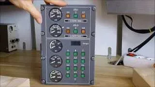 Military aircraft power generators control panel teardown