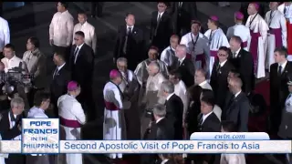 Papal Visit to Philippines - Arrival to Philippines - 2015-1-15