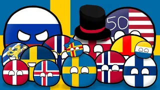 Countryballs - Family of Sweden