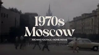 Sights Around Moscow, Russia (former Soviet Union) in the 1960s