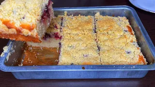 The famous cake that drives the world crazy! Yummy sour cherry cake! Cake in 15 minutes!