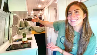 I converted a van into a luxury tiny home