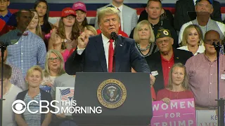 Trump defends Supreme Court nominee Brett Kavanaugh at rally