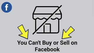 You Can't Buy or Sell on Facebook | Facebook Me Marketplace Option Open Nhi Ho Rha Hai Thik Kare