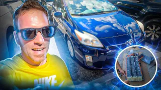 Аукцион авто в США. Что случилось с Toyota prius