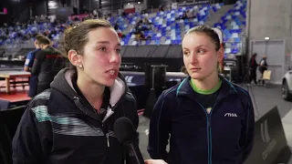 Interview de Laura Gasnier et Audrey Zarif - Championnats de France Seniors 2021