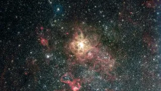 Zoom Into Tarantula Nebula James Webb