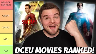 All 13 DCEU Movies Ranked! (w/ Shazam! Fury of the Gods)