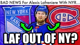 Alexis Lafreniere Is In MASSIVE Trouble With the Rangers… (New York NHL Trade Rumors Today 2023-24)