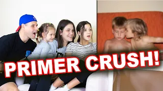 REACCIONAMOS A LAS FOTOS ANTIGUAS DE DANIELA GOLUBEVA 😱 SU PRIMER CRUSH ❤️ | Yippee Family