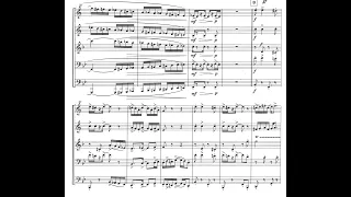 Enrique Crespo - Suite Americana for Brass Quintet (1977) [Score-Video[